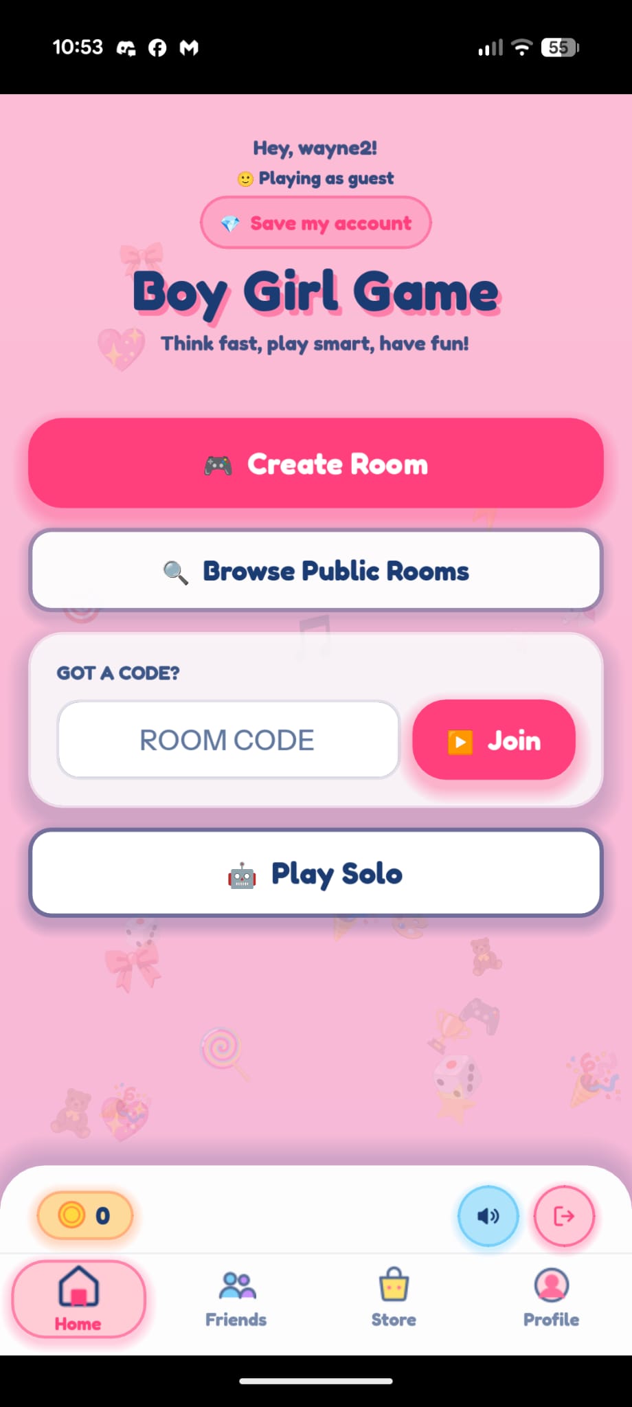 Boy Girl Game screenshot